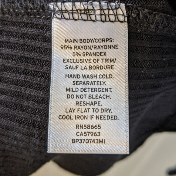 bp. Ribbed Flutter Shoulder Top - Picture 4 of 5